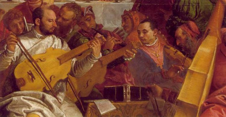 VERONESE (Paolo Caliari) The Marriage at Cana (detail) we